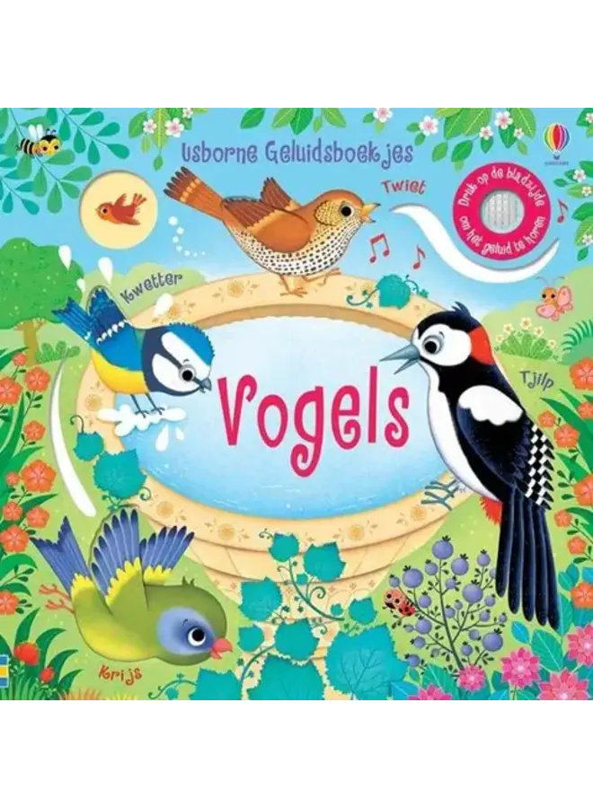 Usborne geluidsboekjes vogels