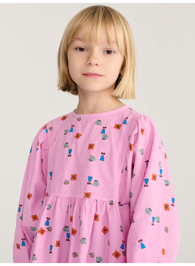 Bobo choses blossom allover woven dress