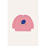 The campamento snail pink baby sweatshirt