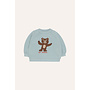 The campamento bear baby sweatshirt light blue