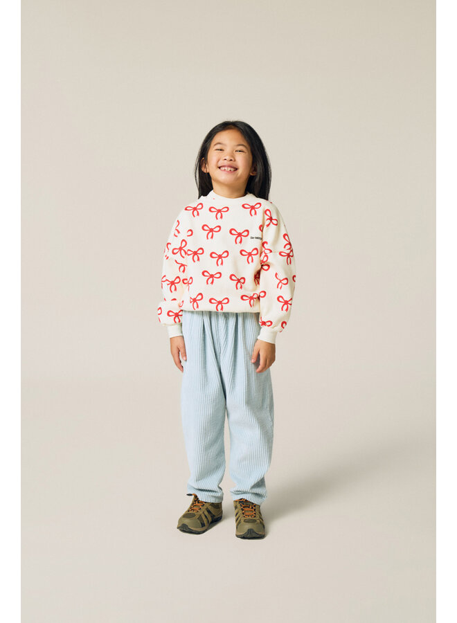 The campamento big bows sweatshirt ecru
