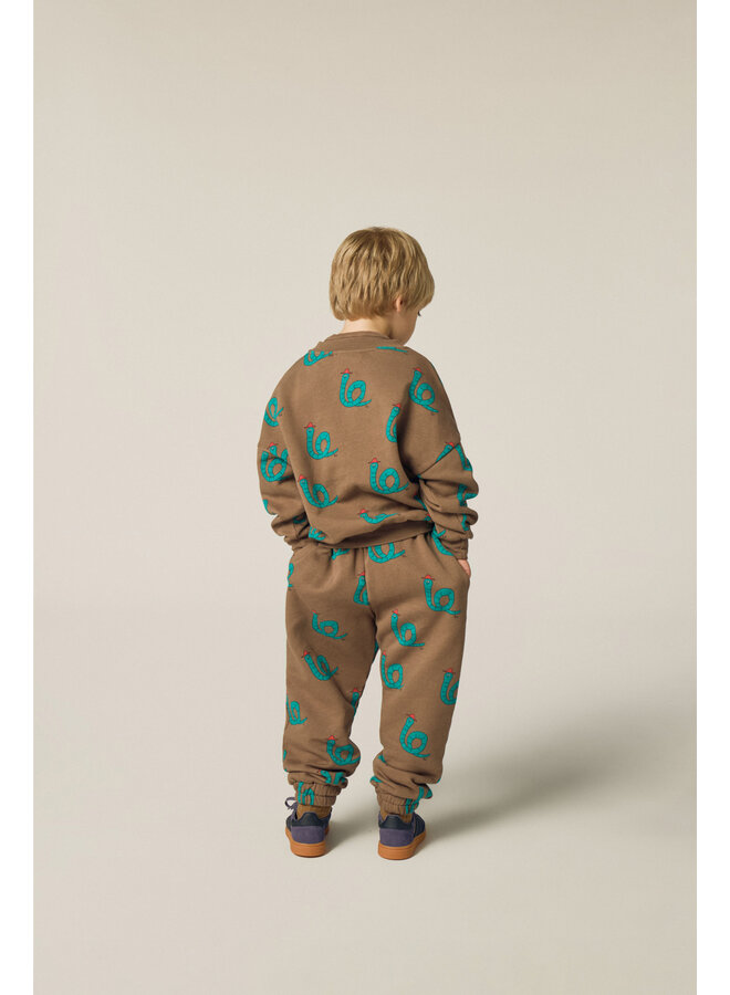 The campamento snakes brown sweatshirt