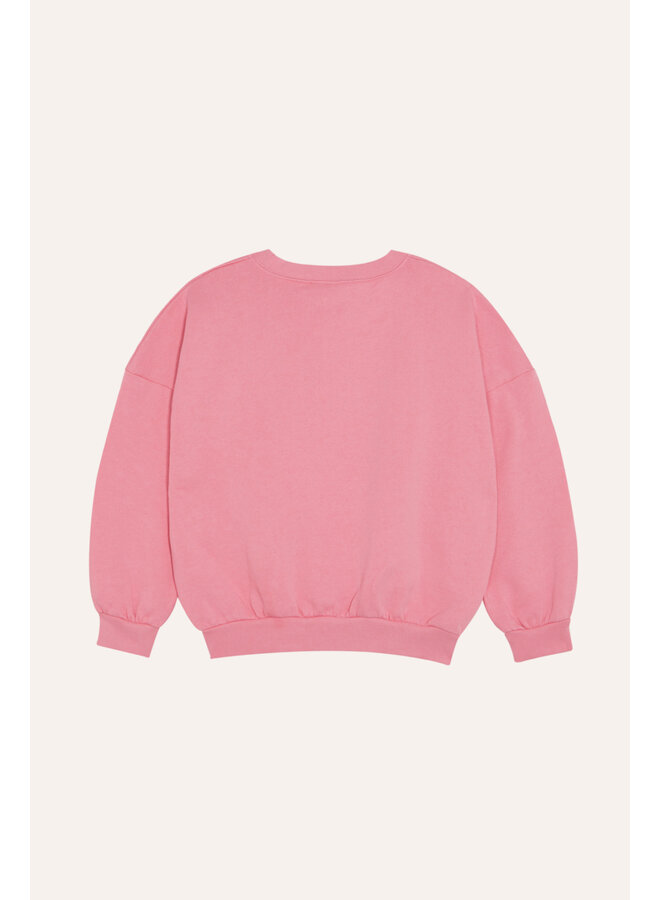 The campamento snail pink sweatshirt