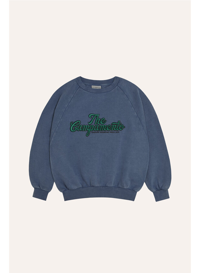 The campamento blue sweatshirt