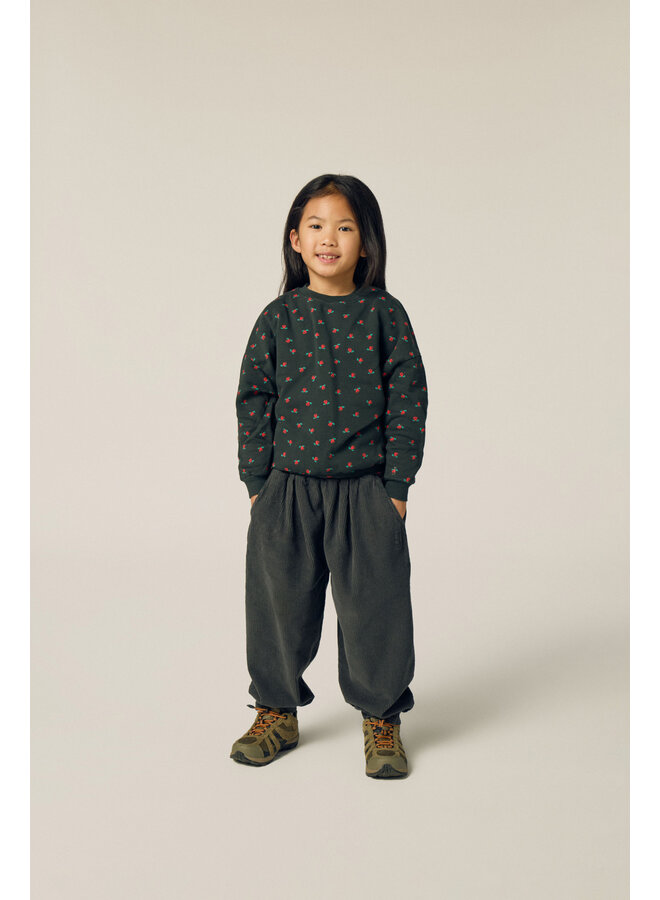 The campamento grey corduroy trousers