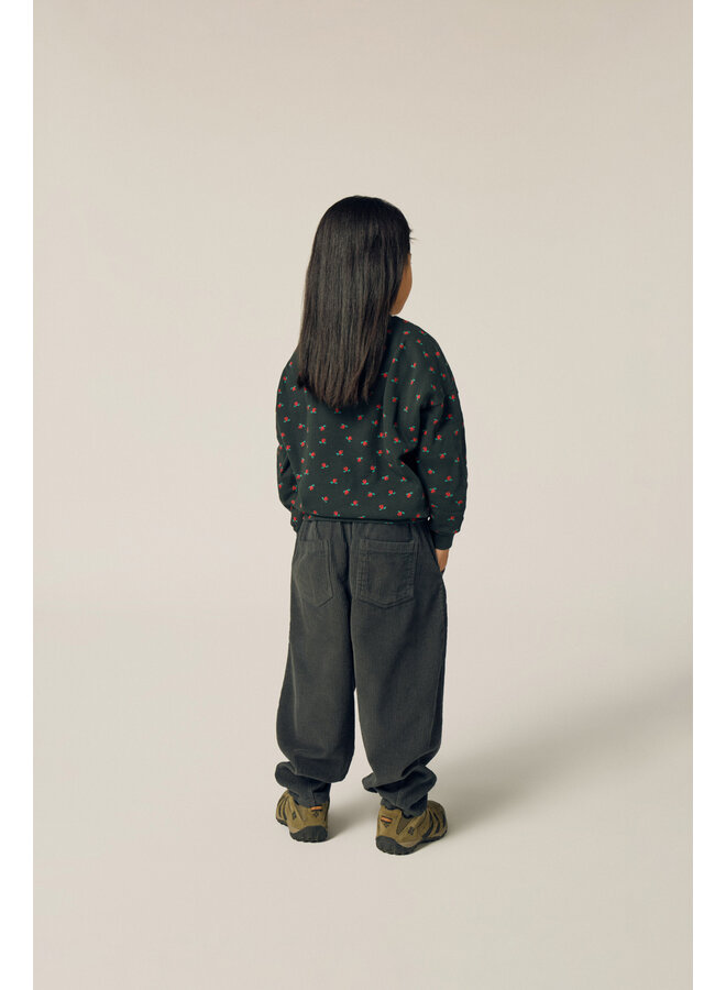 The campamento grey corduroy trousers