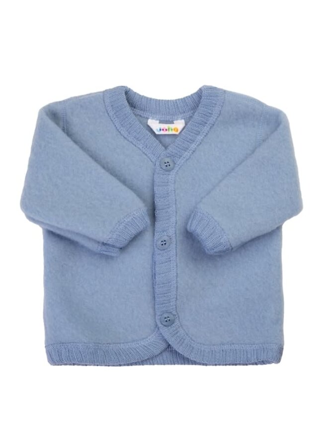 Joha wolfleece vest blauw