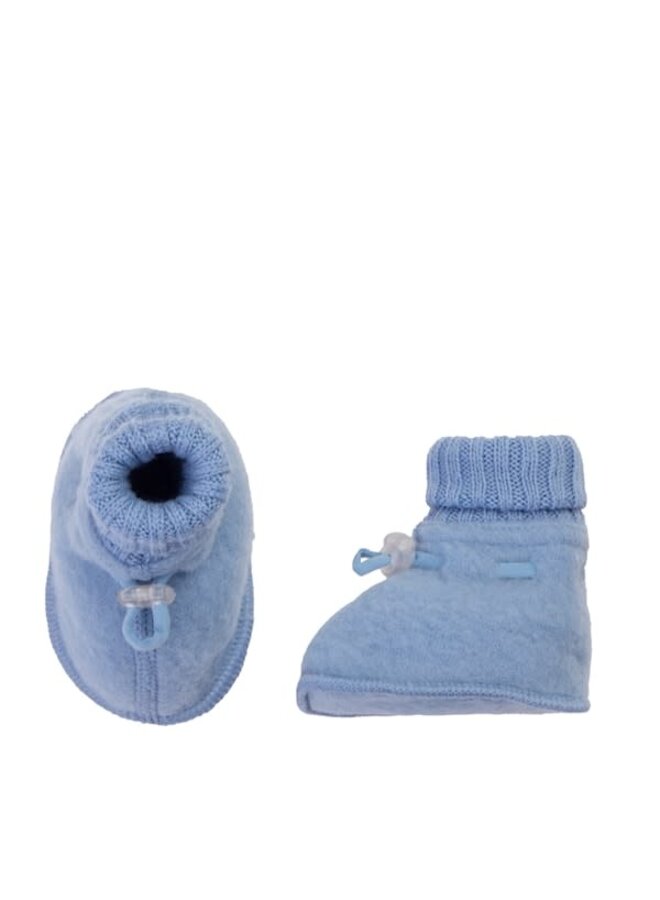 Joha wolfleece slofjes blue