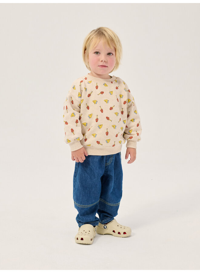Bobo choses mush monster duo all over sweatshirt