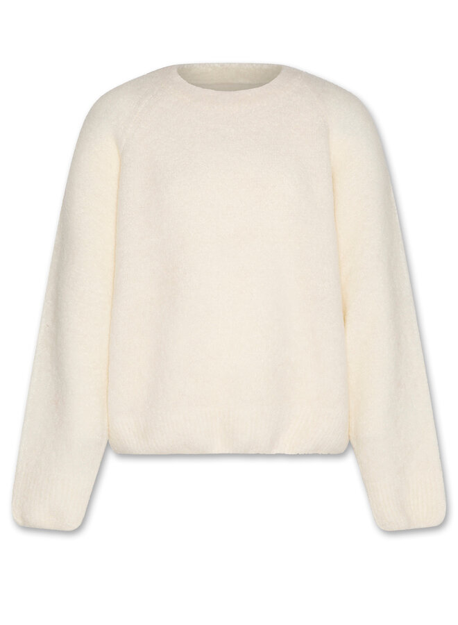 AO76 betty c-neck sweater ivory