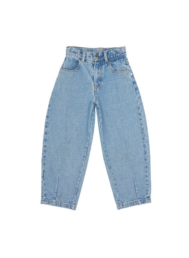 Jenest balloon denim pants medium wash