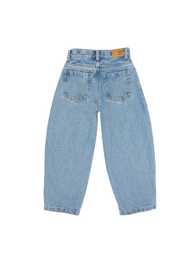 Jenest balloon denim pants medium wash