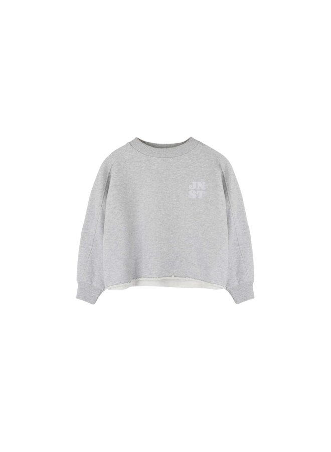 Jenest billie sweater grey melange