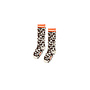 Jenest fancy socks off white leopard