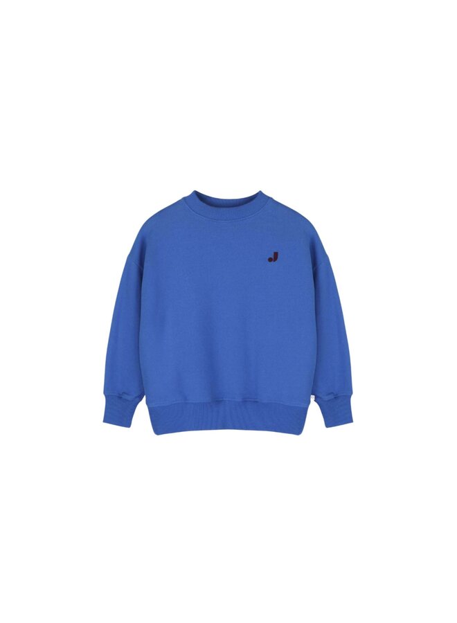 Jenest happy bird sweater cobalt blue
