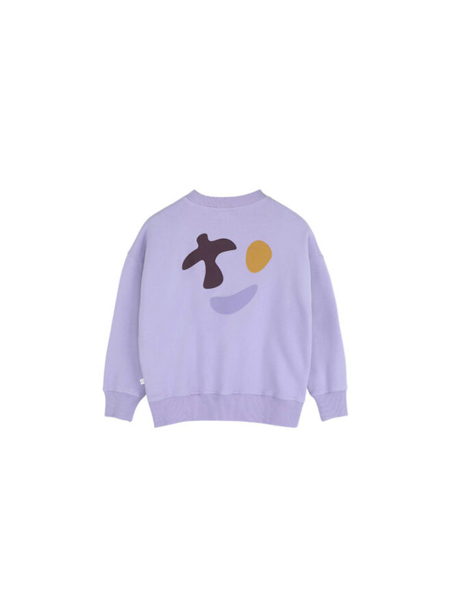 Jenest happy bird sweater soft lila