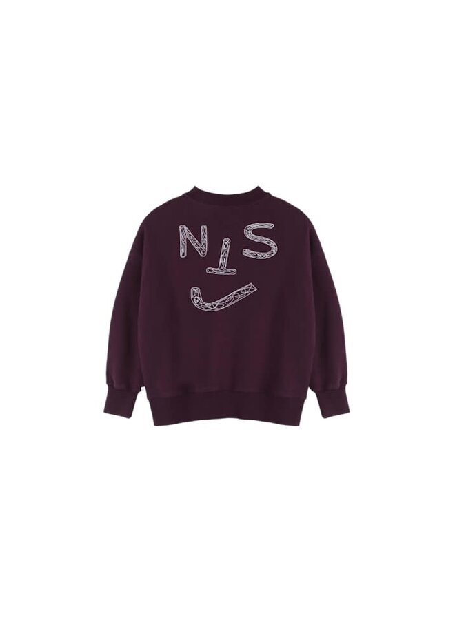 Jenest jnst sweater cherry bordeaux