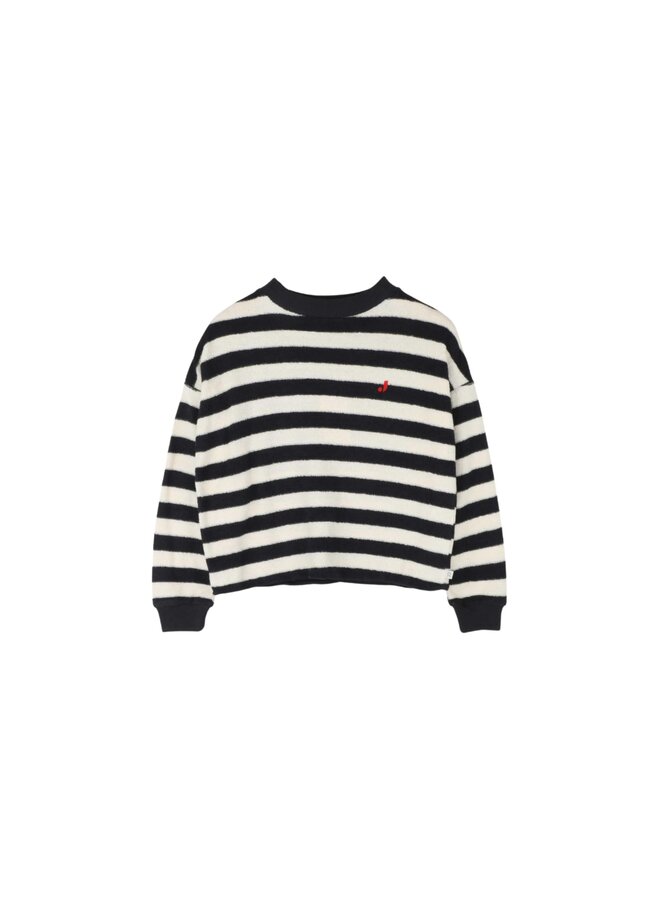 Jenest kay ls t-shirt offwhite/black