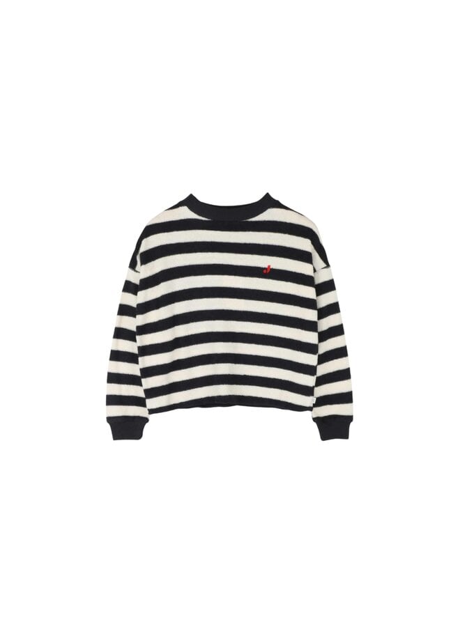 Jenest kay ls t-shirt offwhite/black