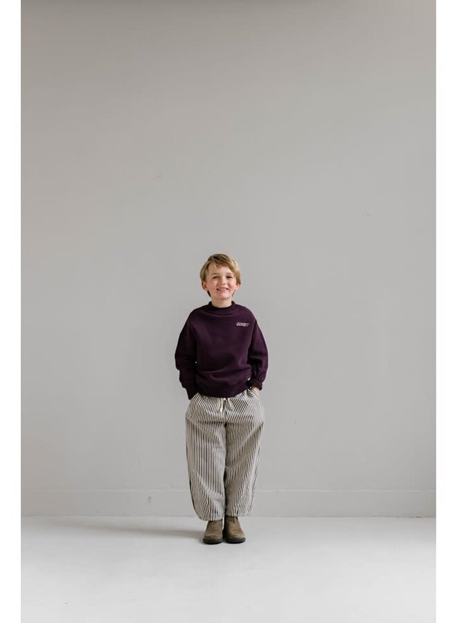 Jenest mo pants chalk bordeaux