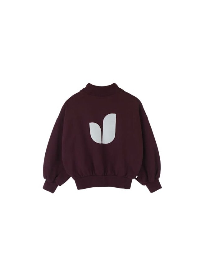 Jenest olivia sweater cherry bprdeaux