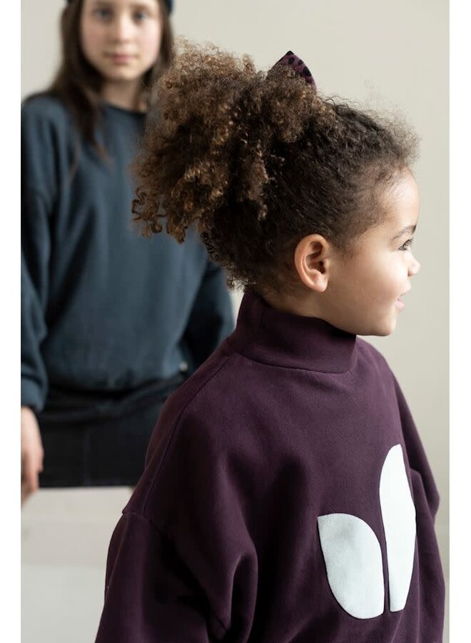 Jenest olivia sweater cherry bprdeaux