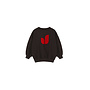 Jenest pippa sweater dark brown melange
