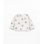 Play up printed jersey ls t-shirt chick detail