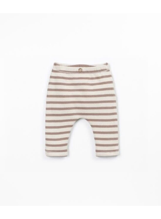 Play up striped jersey leggings drawing