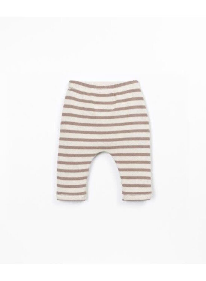 Play up striped jersey leggings drawing