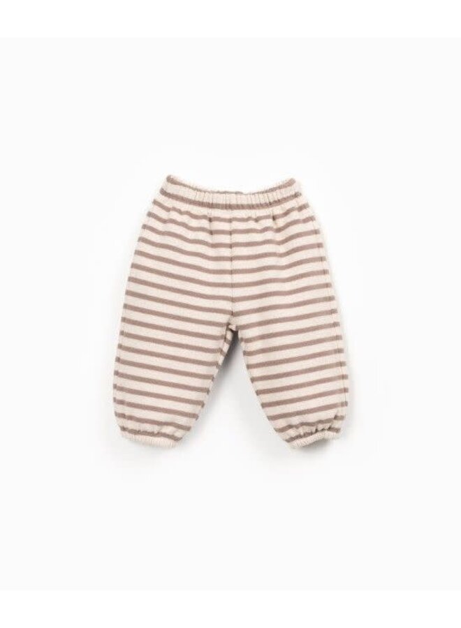 Play up striped jersey trousers drawing
