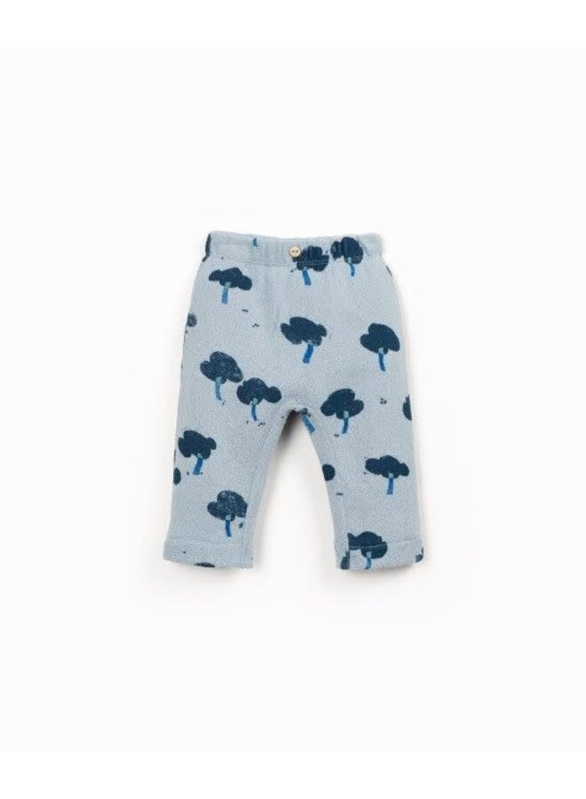 Play up printed jersey trousers detail
