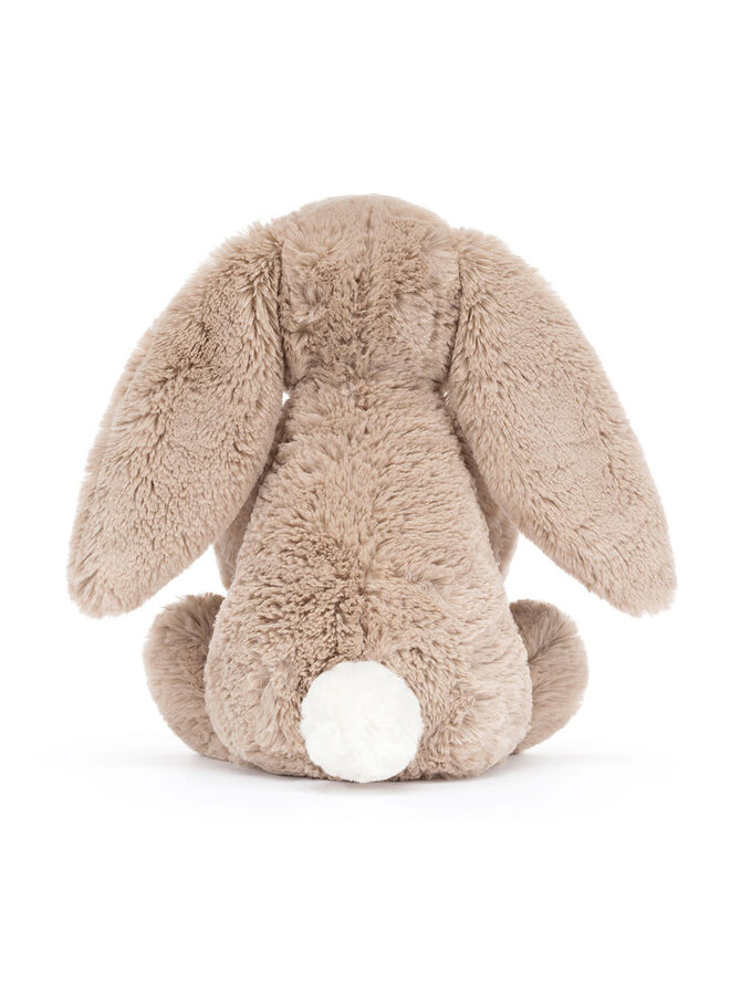 Jellycat bashful beige bunny 'birthday'
