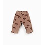 Play up printed corduroy trousers drawing