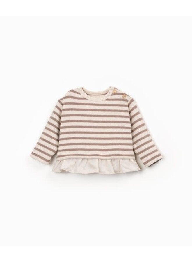 Play up striped jersey sweater drawing