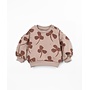 Play up printed fleece sweater drawing
