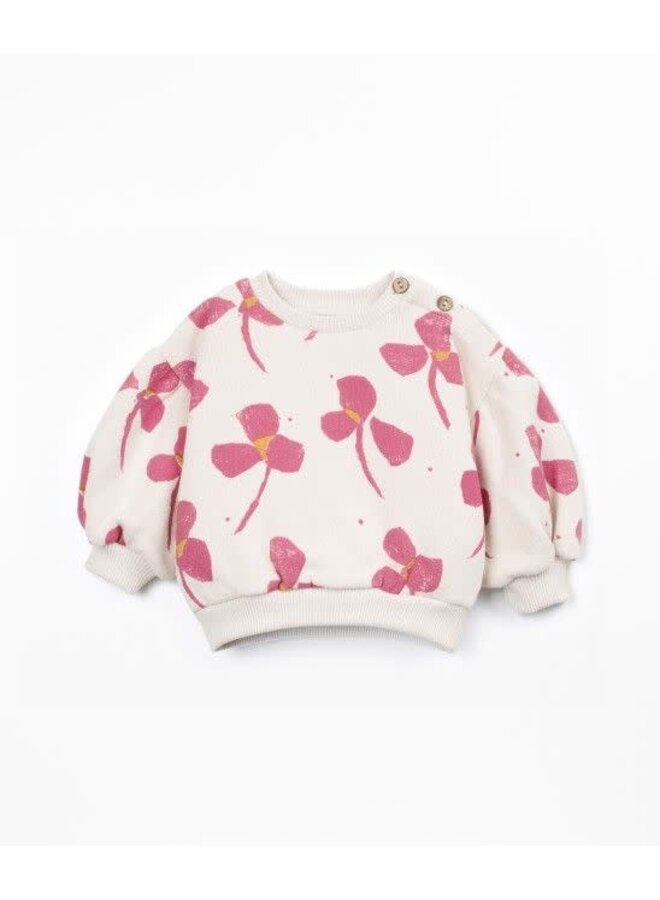 Play up printed fleece sweater sketches