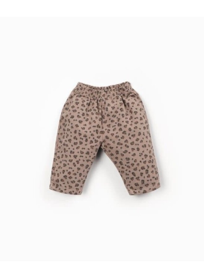 Play up printed twill trousers drawing