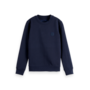 S&S nos logo badge crewneck regular fit sweatshirt sky captain