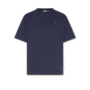 AO76 terry t-shirt mount back indigo