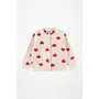 Molo goldie red hearts
