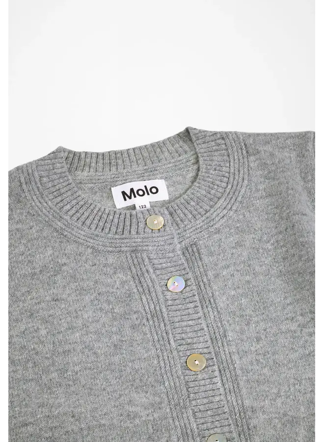 Molo giovanna grey melange