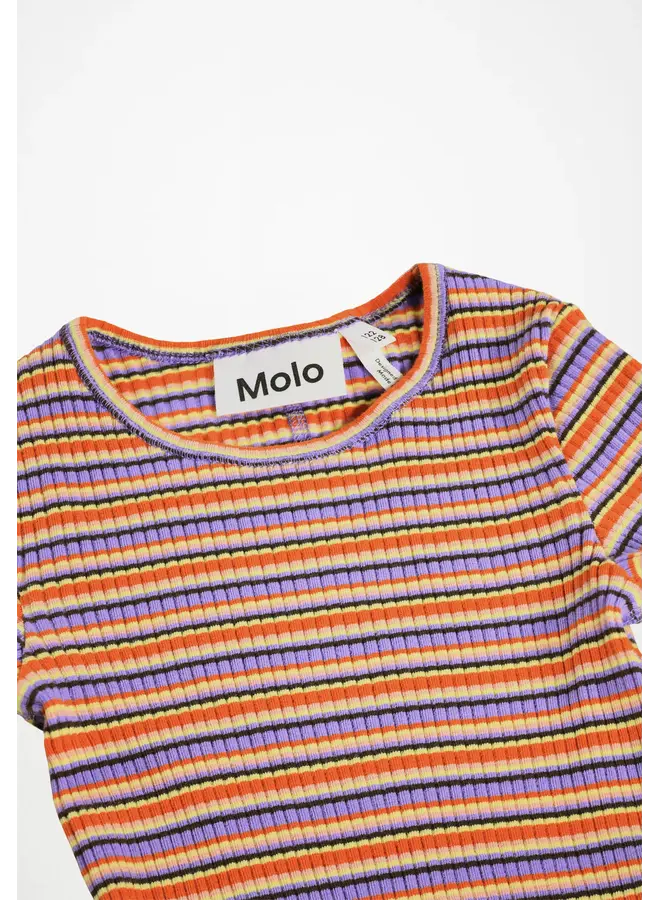 Molo rochelle purple flame stripe