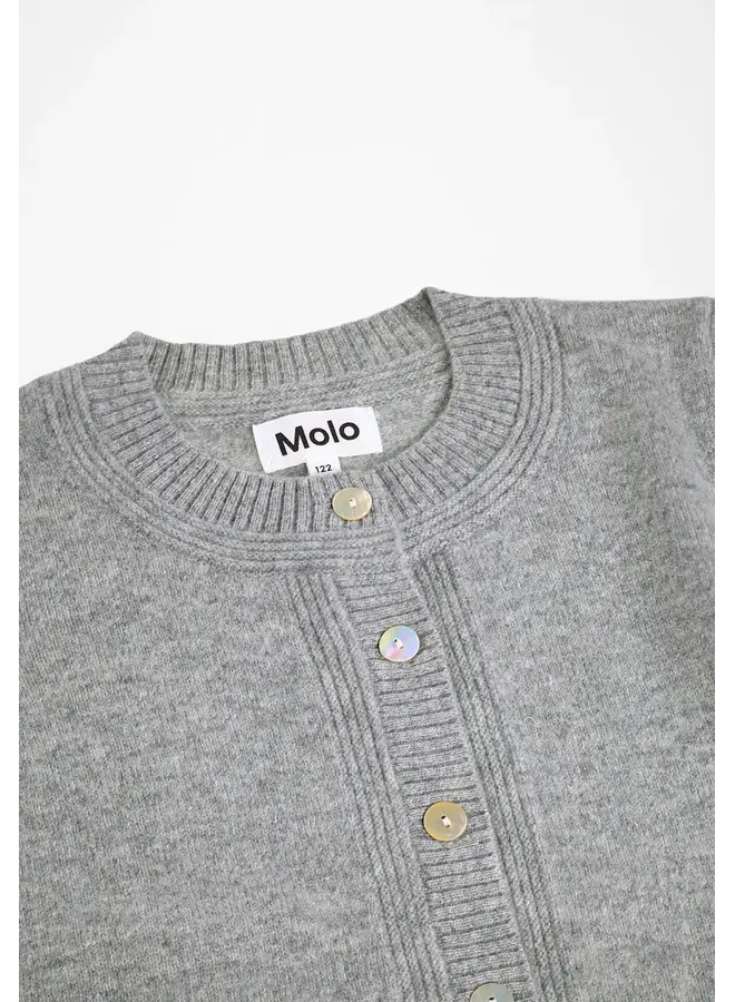 Molo rochelle longsleeve grey melange