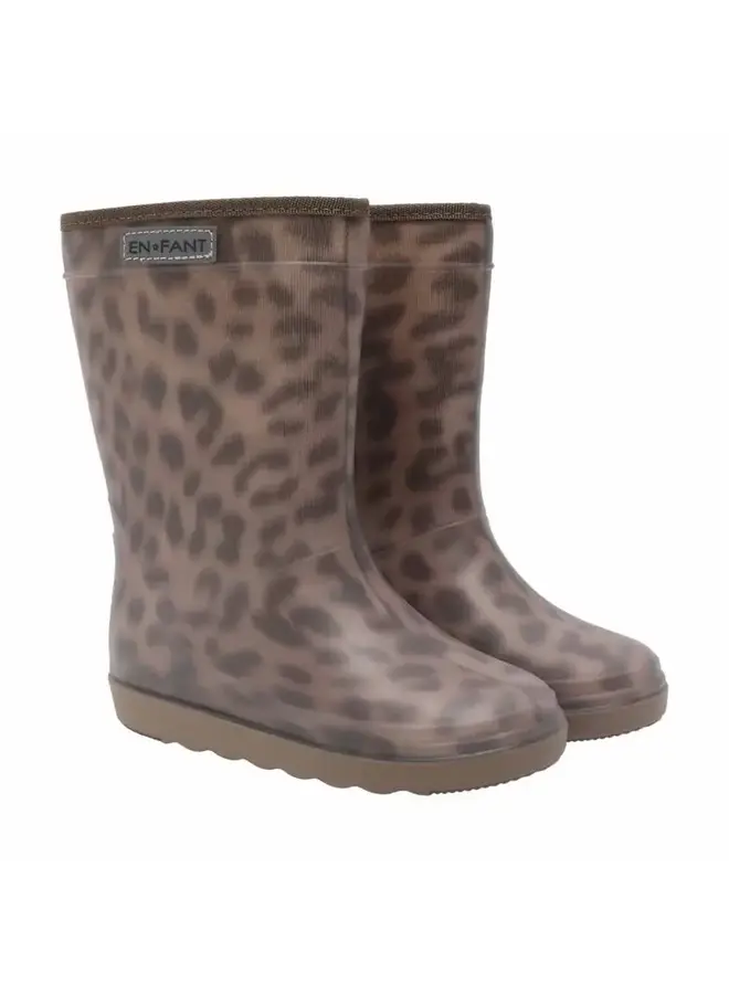 Enfant thermoboots pine bark print
