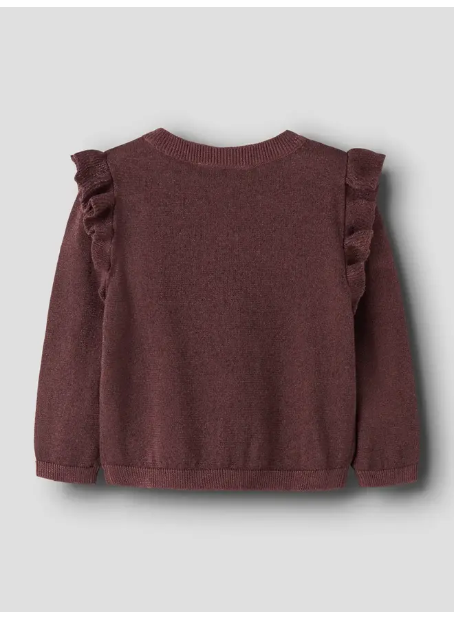 Name it fabinne knit glitter wild ginger