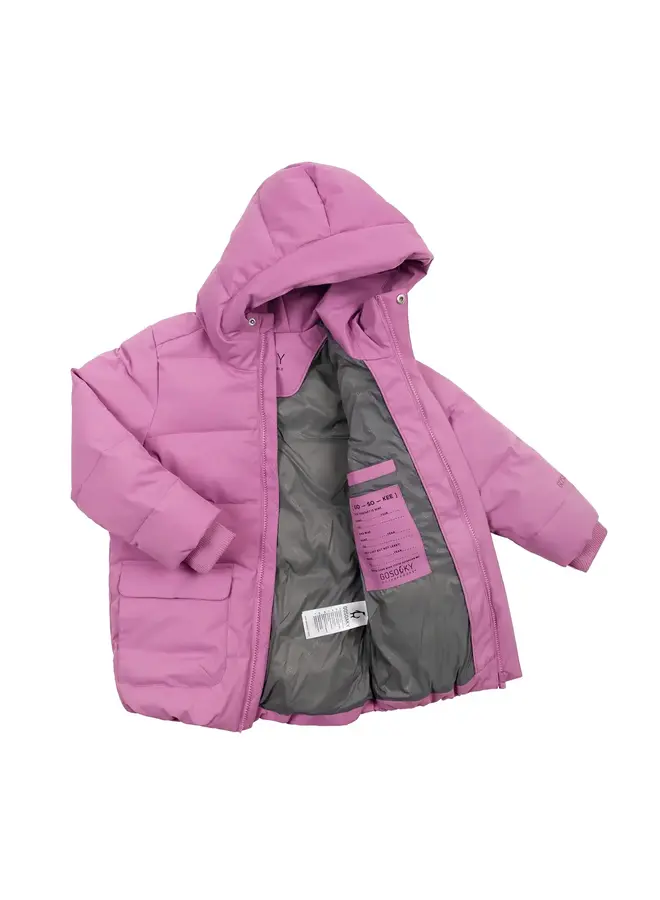 Gosoaky tiger eye jacket crocus petal purple