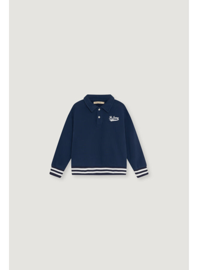 The new society misty polo black iris