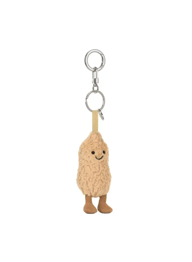 Jellycat peanut key chain bag charm