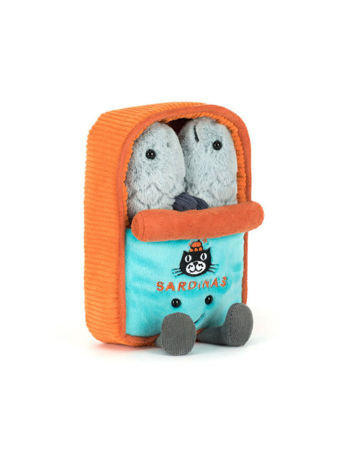Jellycat amuseables sardine tin